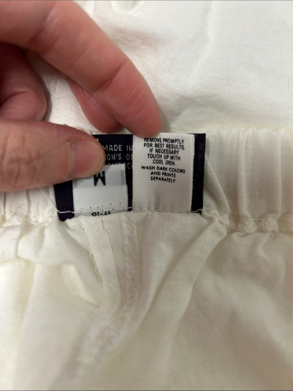 Dion med women’s bloomers  white made in The USA - Picture 4 of 7